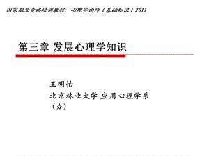 心理咨询师发展心理学.ppt