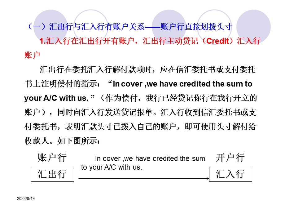 汇款的偿付、退汇与运用.ppt_第3页