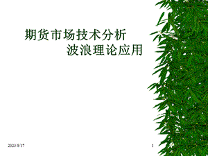 期货市场技术分析-波浪理论应用.ppt