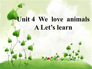 小学英语三年级上册Unit4ALet'slearn.ppt.ppt