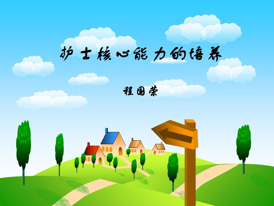 护士核心能力的培养.ppt_第1页