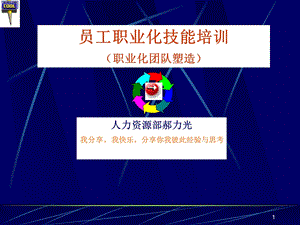 员工职业化技能培训.ppt