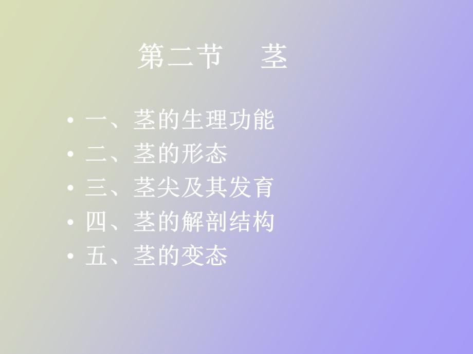 植物的营养器官茎.ppt_第1页