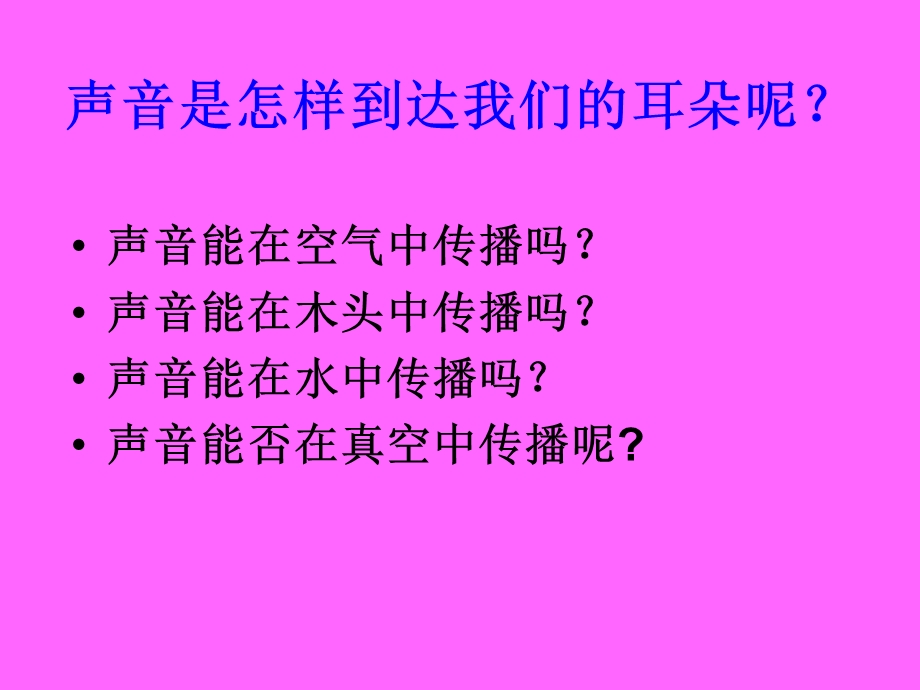 教科版四年级科学上课件《声音的传播》.ppt_第2页