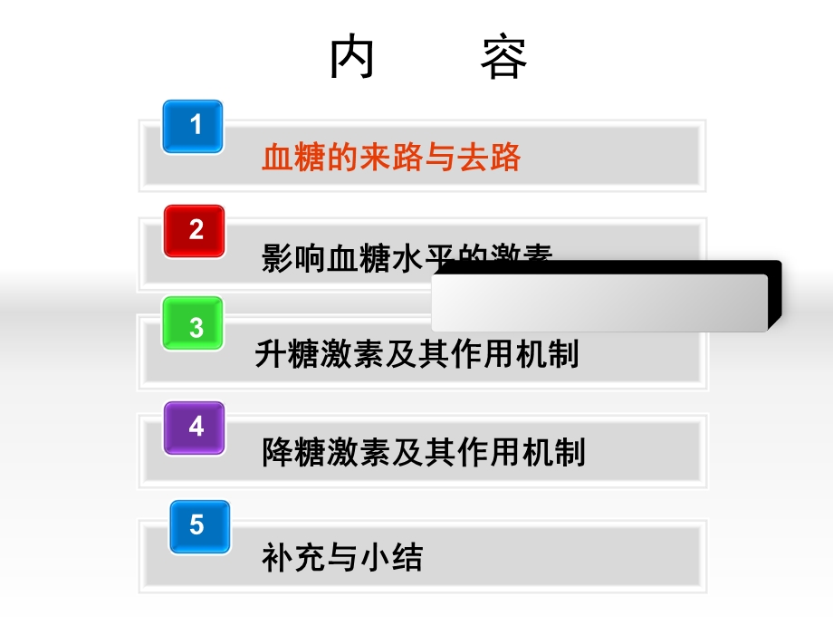 影响血糖水平激素的作用机制.ppt_第2页