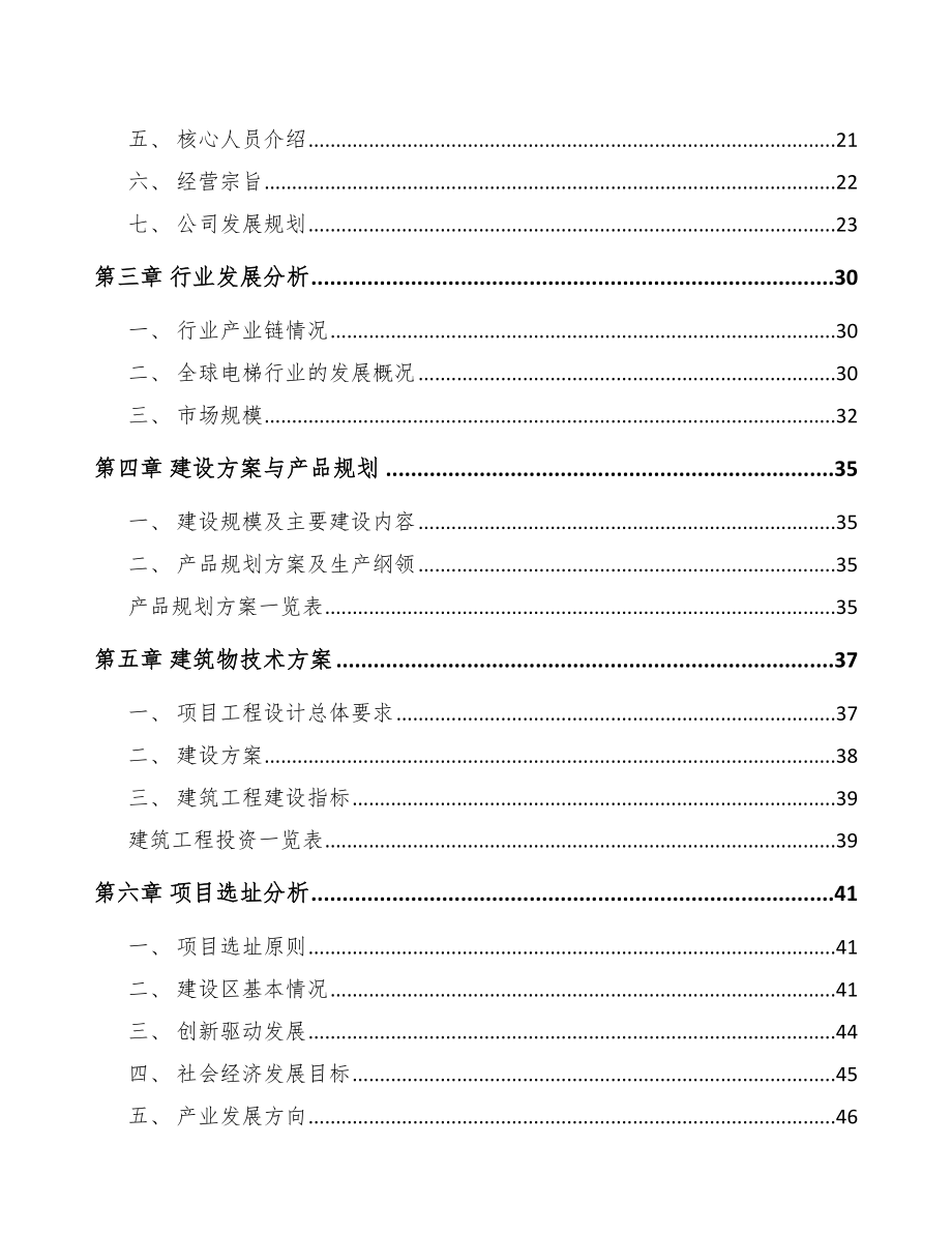 启东电梯项目研究报告参考模板.docx_第2页