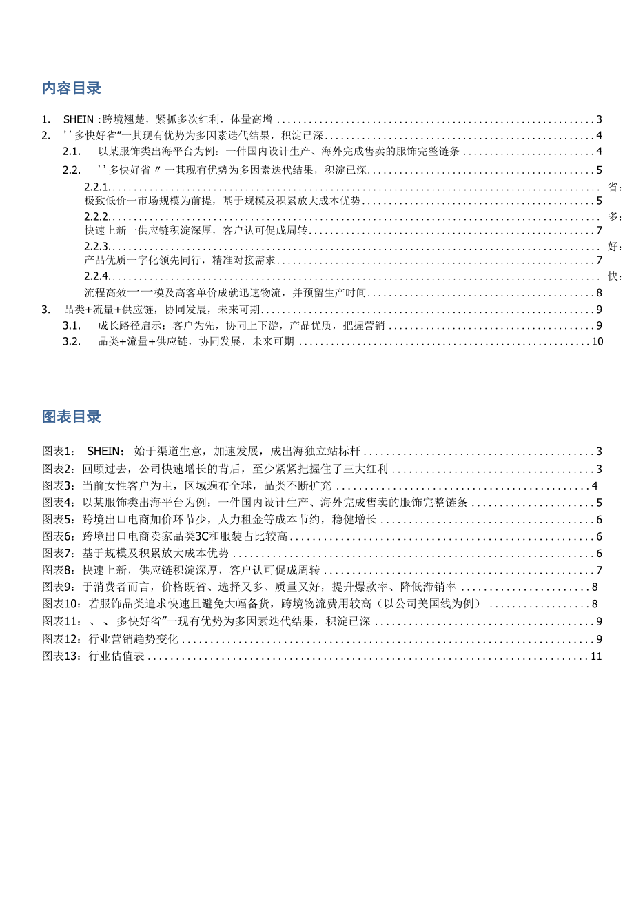 SHEIN发展历程、竞争优势及营销模式启示分析.docx_第1页