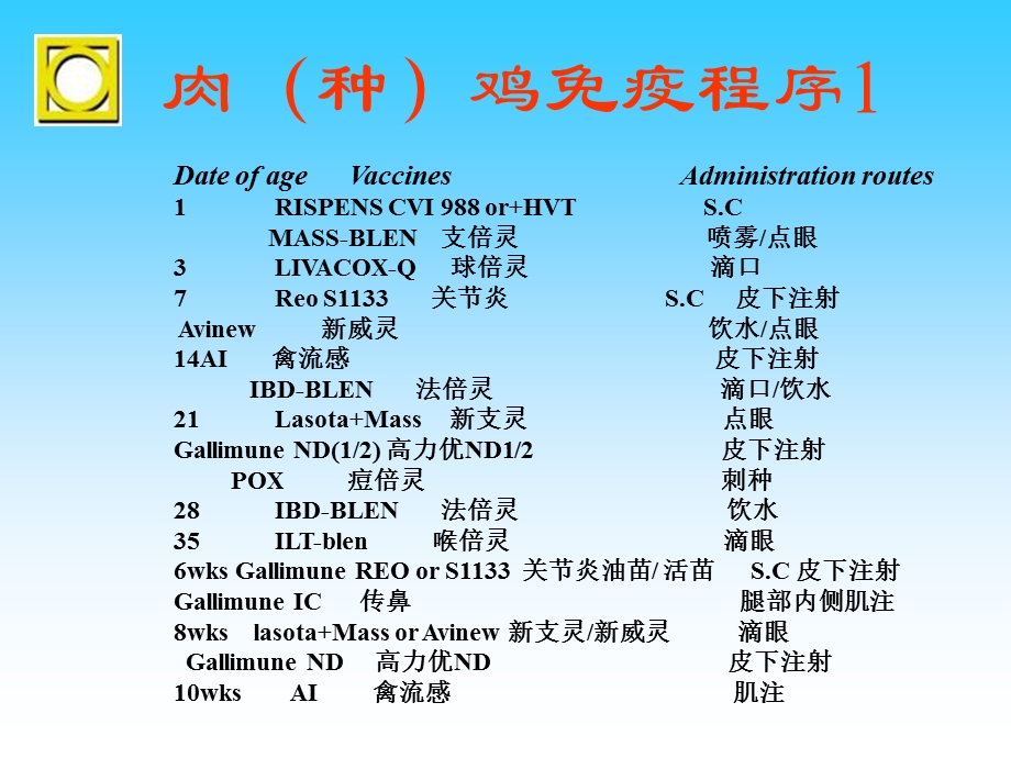 正大集团鸡免疫程序.ppt_第3页