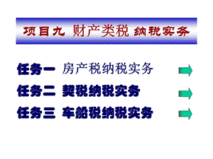 项目九财产税纳税实务.ppt