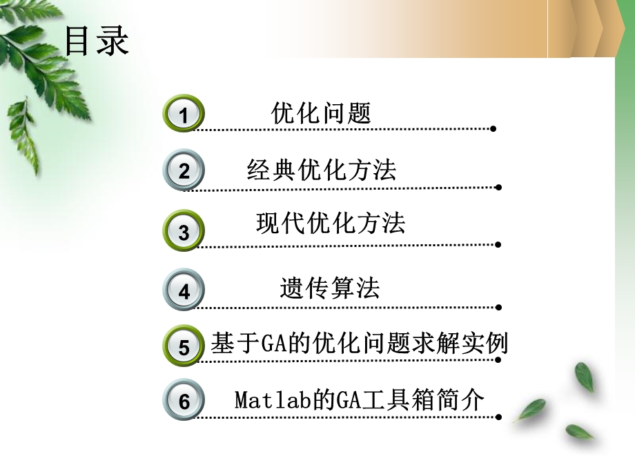 智能优化方法及MATLABGA工具箱简介.ppt_第2页