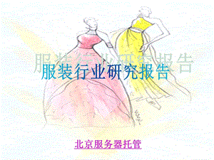 服装行业研究报告.ppt