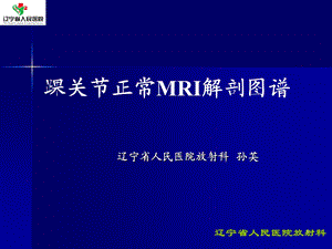 正常踝关节mri解剖.ppt