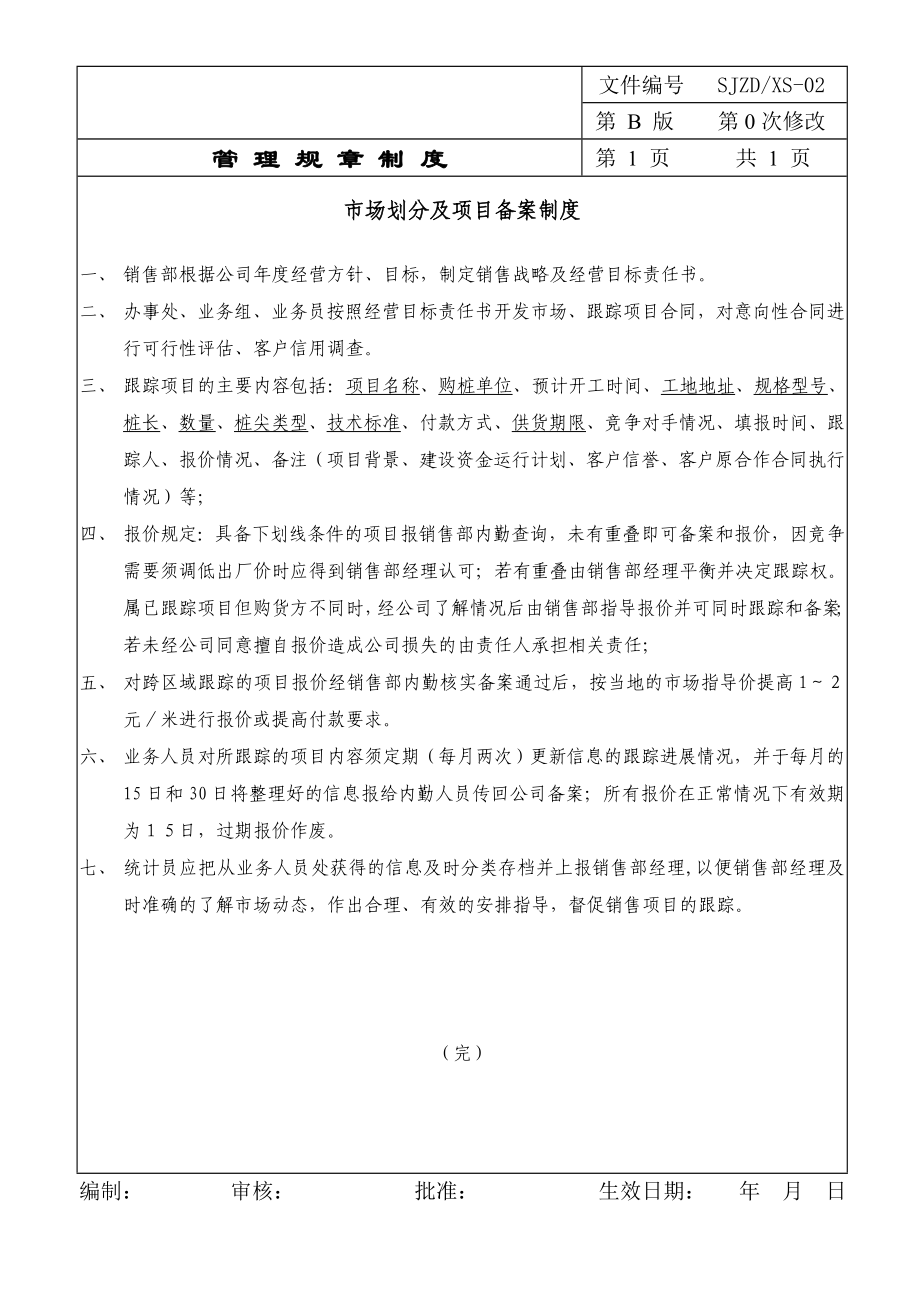 管桩公司销售部管理规章制度.doc_第2页