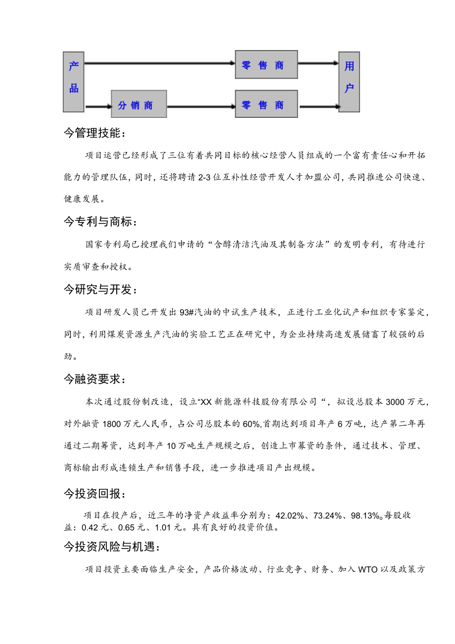 清洁汽油新能源商业计划书.docx_第3页