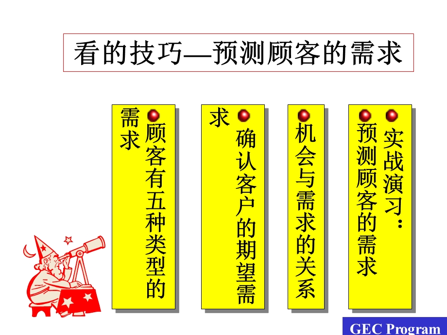 看的技巧预测顾客的需求.ppt_第1页