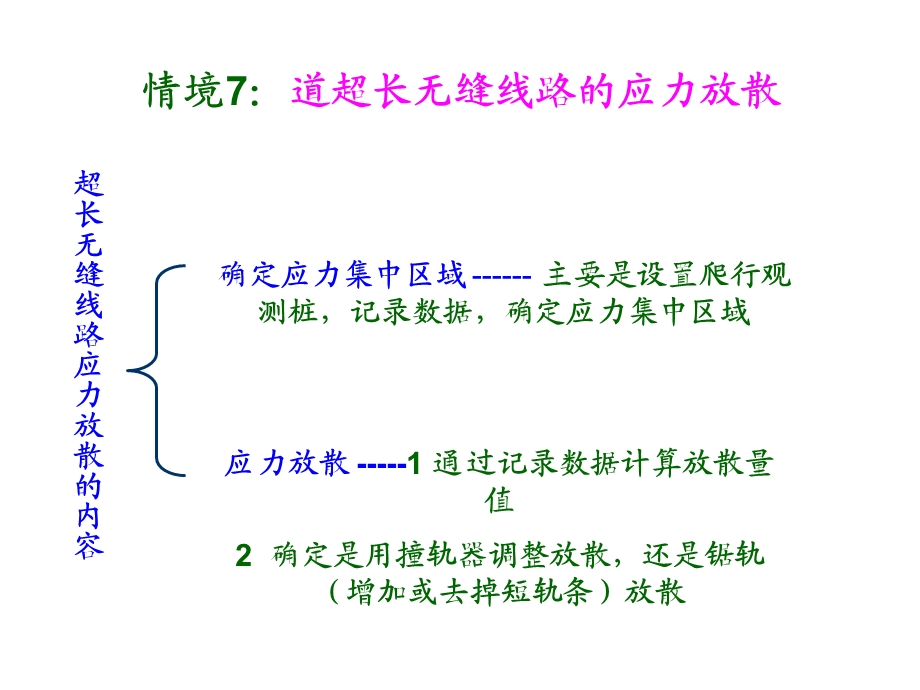 无缝线路应力放散锁定教程.ppt_第1页