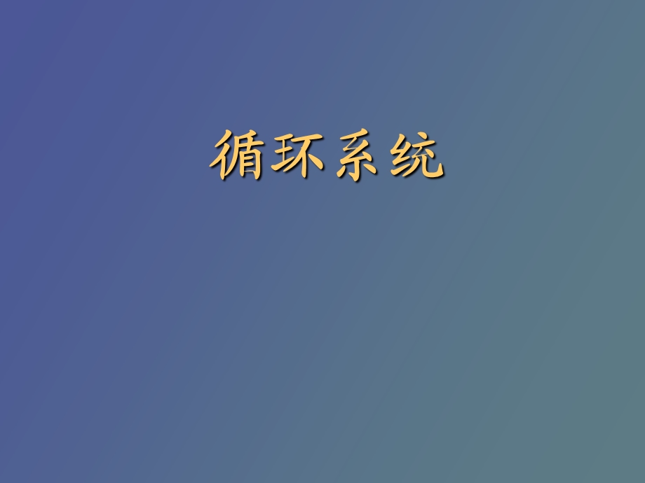 影像学循环系统.ppt_第1页