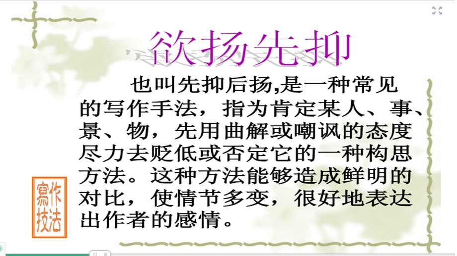 欲扬先抑我和同学.ppt_第1页