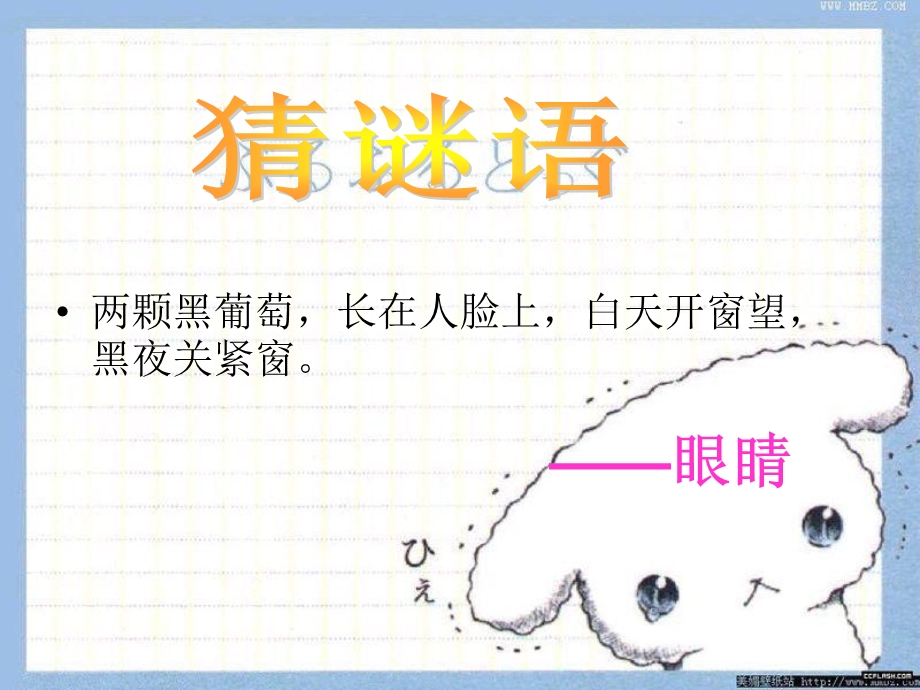 小学主题班会《我有一双明亮的眼睛》.ppt_第2页