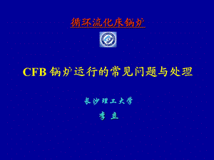 循环流化床锅炉的常见问题及处理教程.ppt