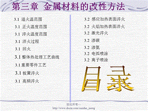 【大学课件】金属材料的改性方法.ppt