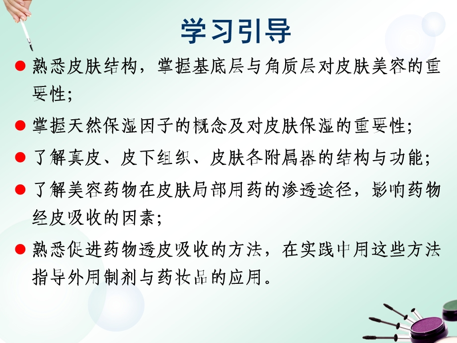 美容药物学 第二章皮肤结构与美容药物的透皮吸收.ppt_第2页