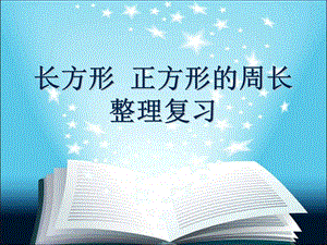 青岛版二年下长方形正方形的周长整理复习课件.ppt