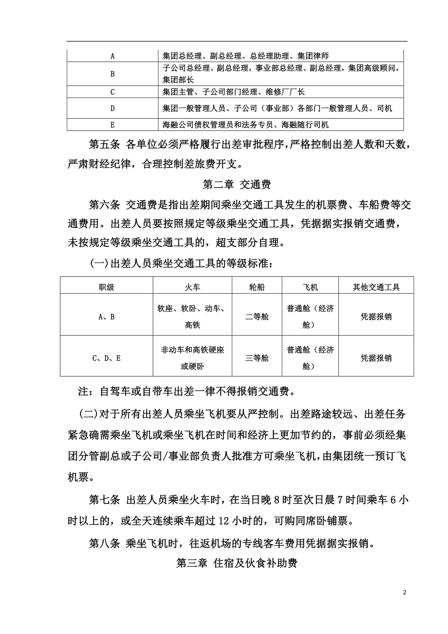 管理人员差旅费管理制度.doc_第2页