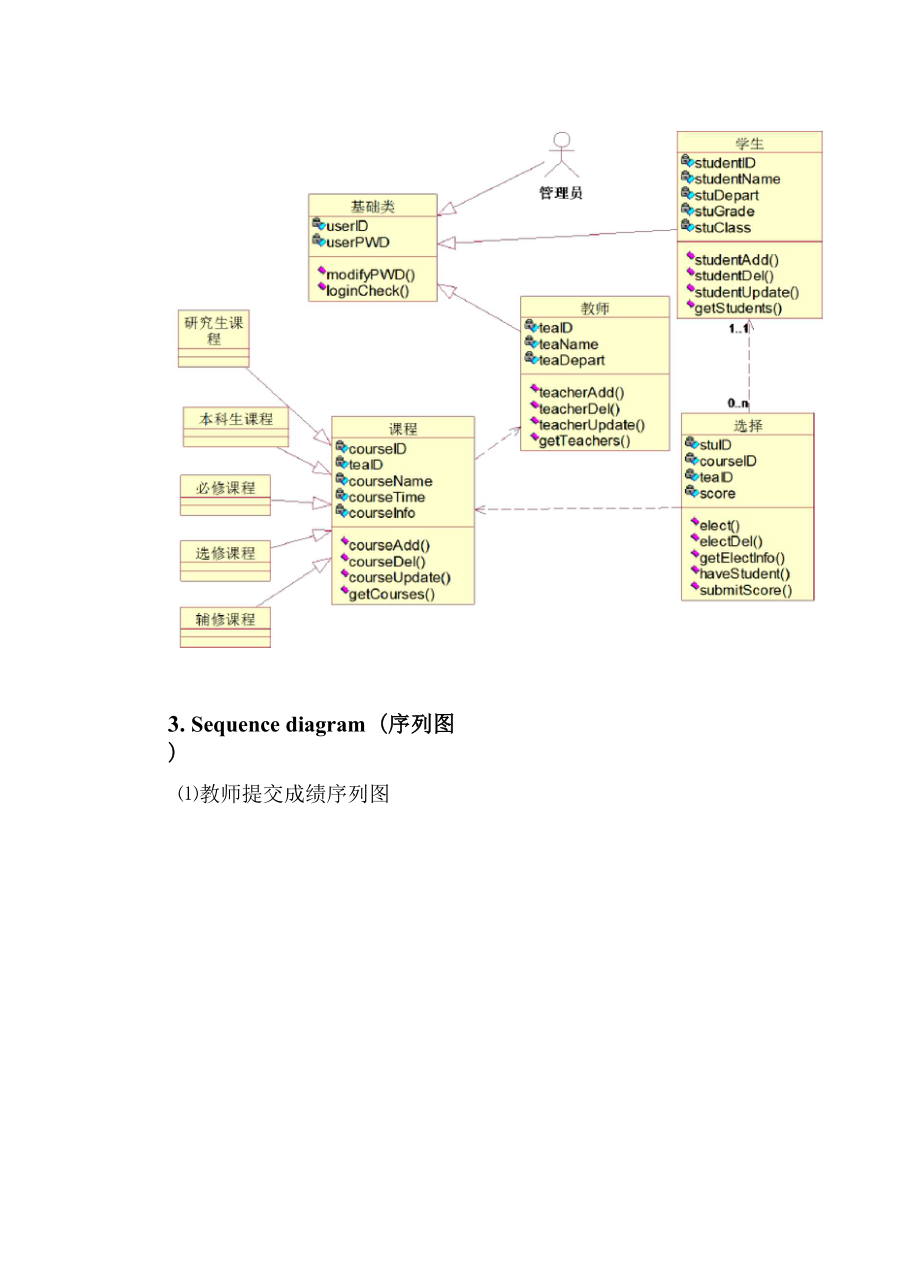 uml网上选课系统.docx_第3页