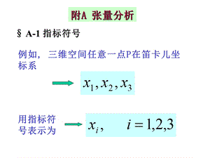 张量分析初学者必看.ppt