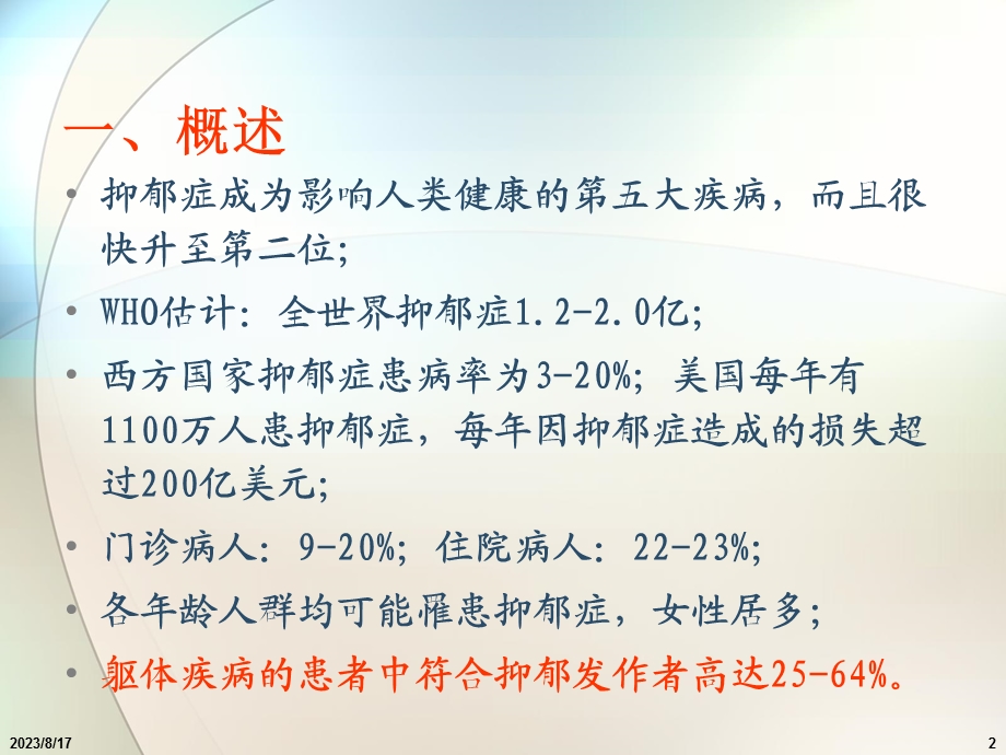 神经系统疾病共病抑郁课件.ppt_第2页