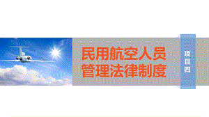 民航法律法规(项目四).ppt