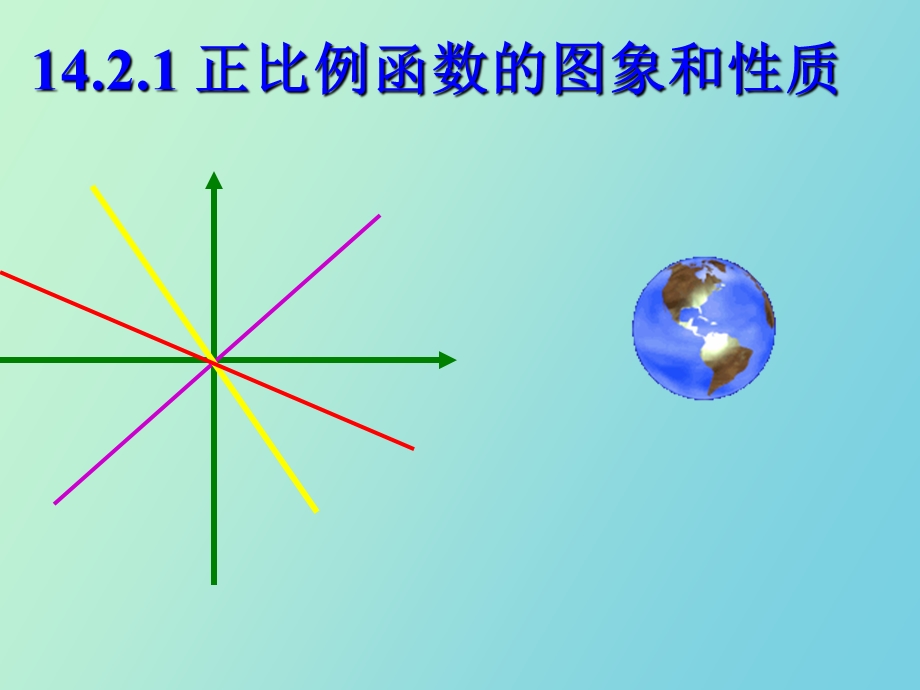 正比例函数的图像与性质.ppt_第1页