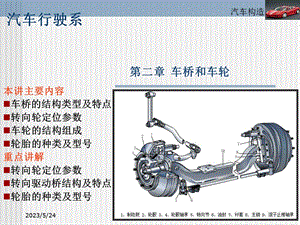 汽车构造下汽车行驶系统第二章车桥和车轮.ppt