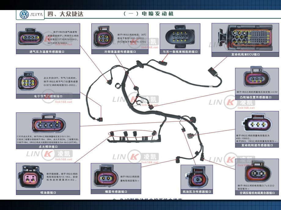 捷达全车线路图所有插头针脚介绍.ppt_第3页