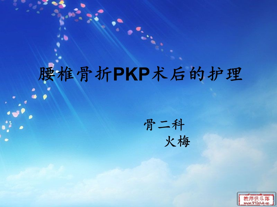 pkp的护理查房 ppt课件.ppt_第1页