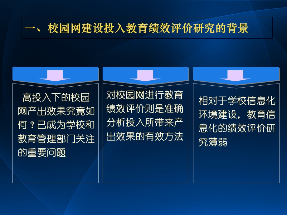 校园网建设投入教育绩效评价.ppt_第3页