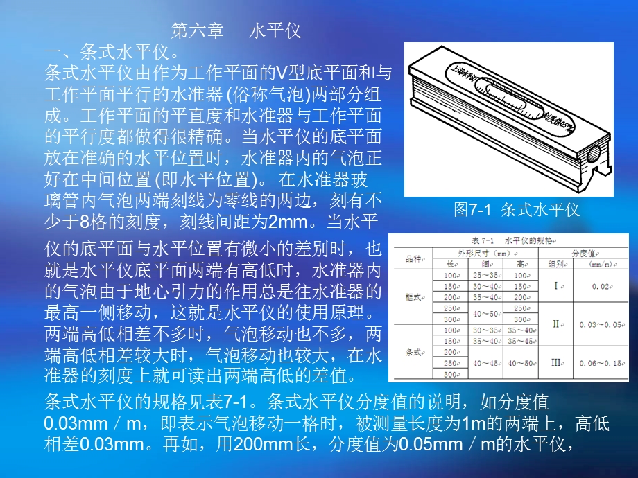 条式和框式水平仪的使用方法.ppt_第1页