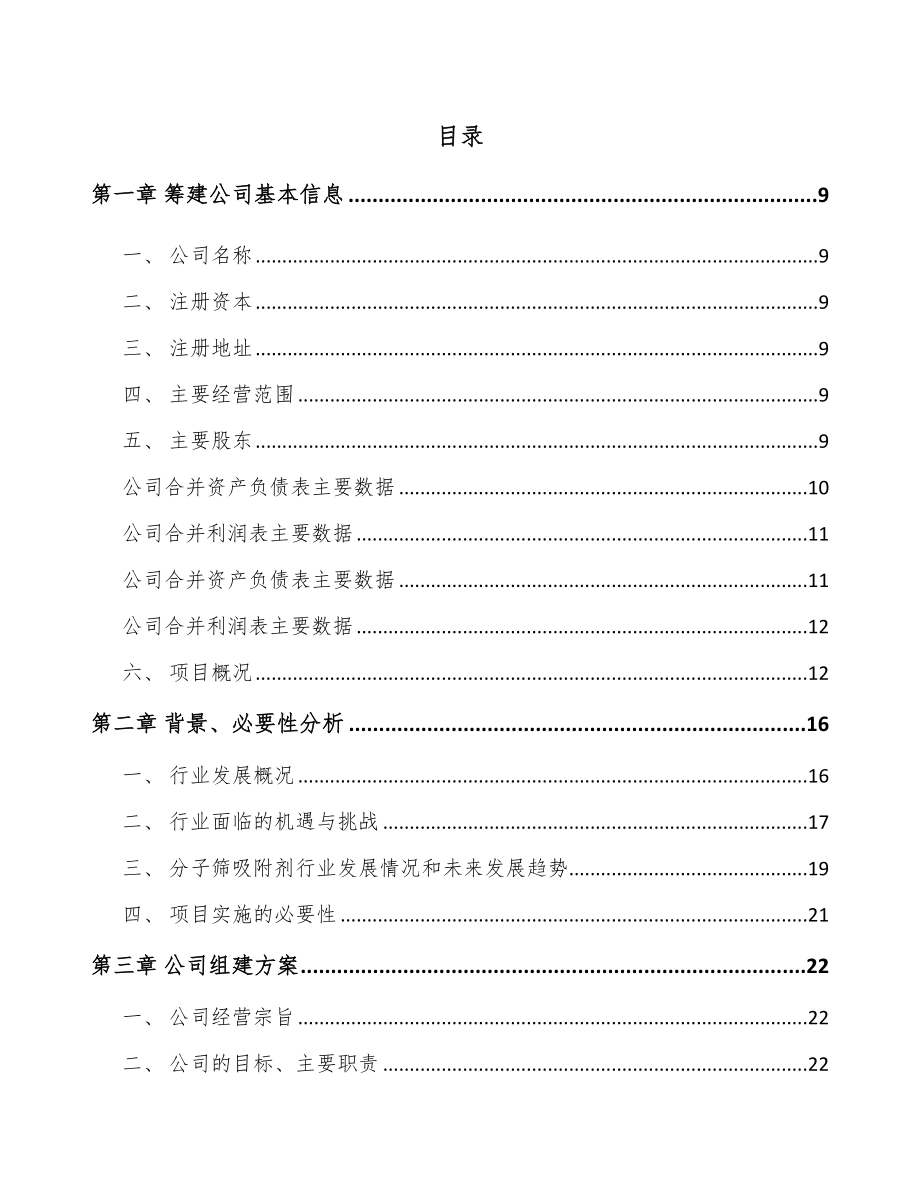吉林省关于成立分子筛公司可行性研究报告.docx_第2页