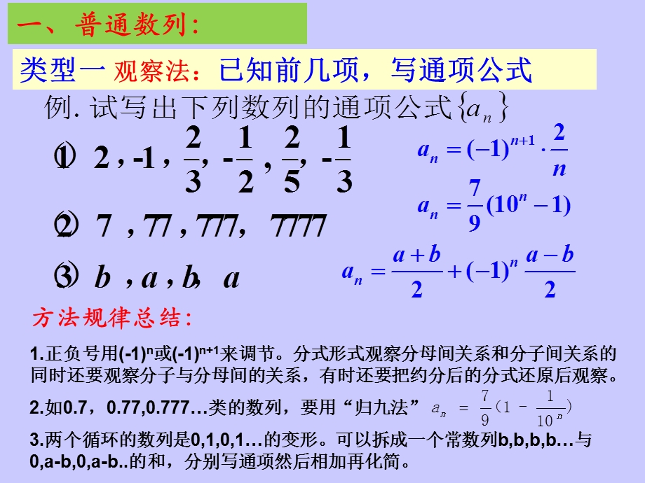 数列通项公式的求法(最全).ppt_第2页