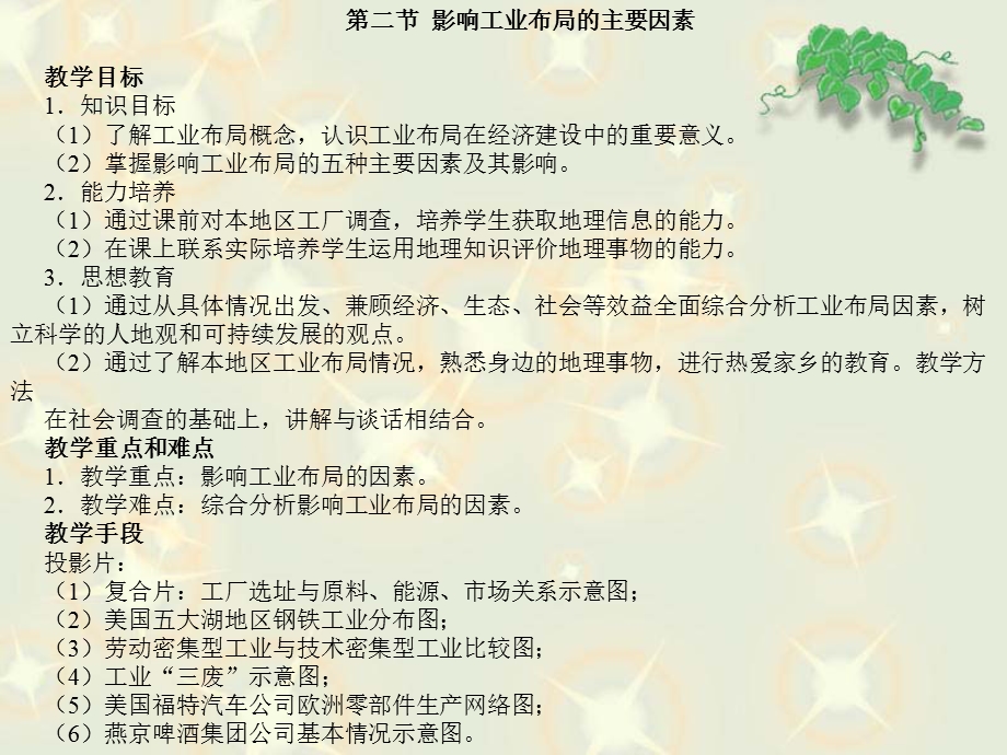 影响工业布局的主要因素.ppt_第1页