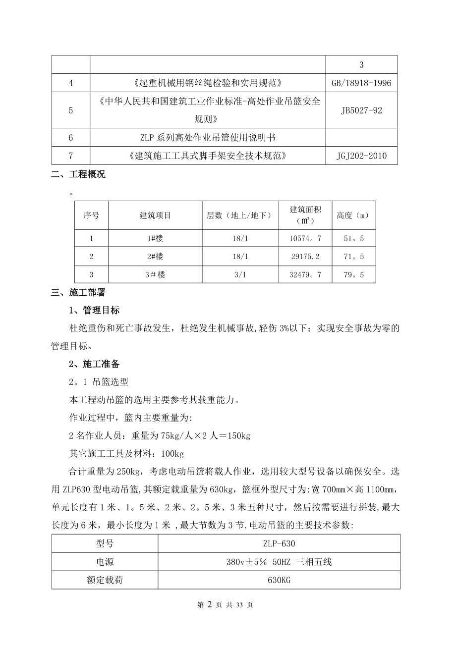 吊篮安全专项施工方案67743.doc_第2页