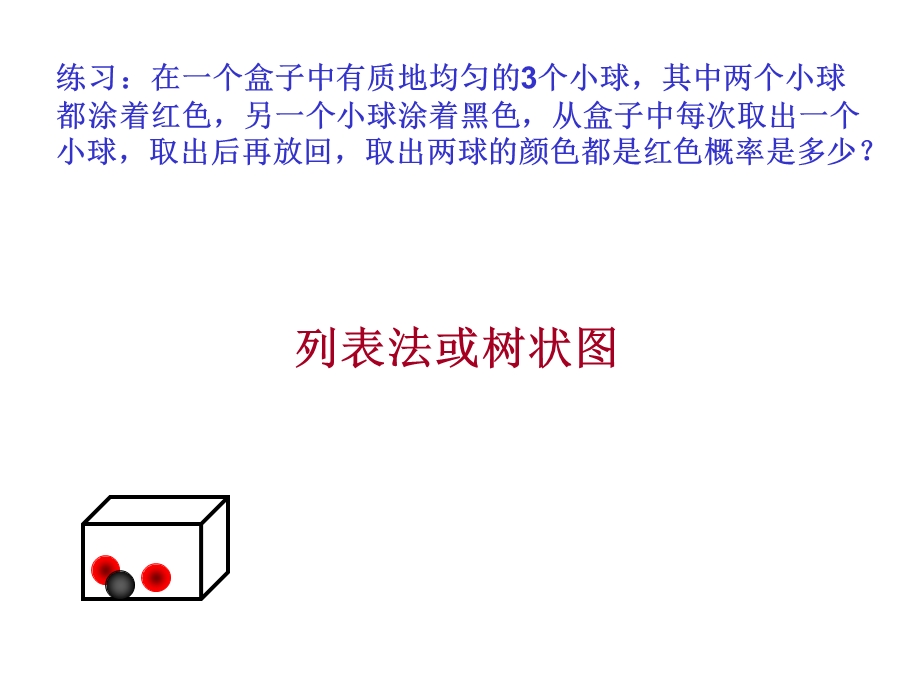 用树状图和表格求概率第二课时.ppt_第3页