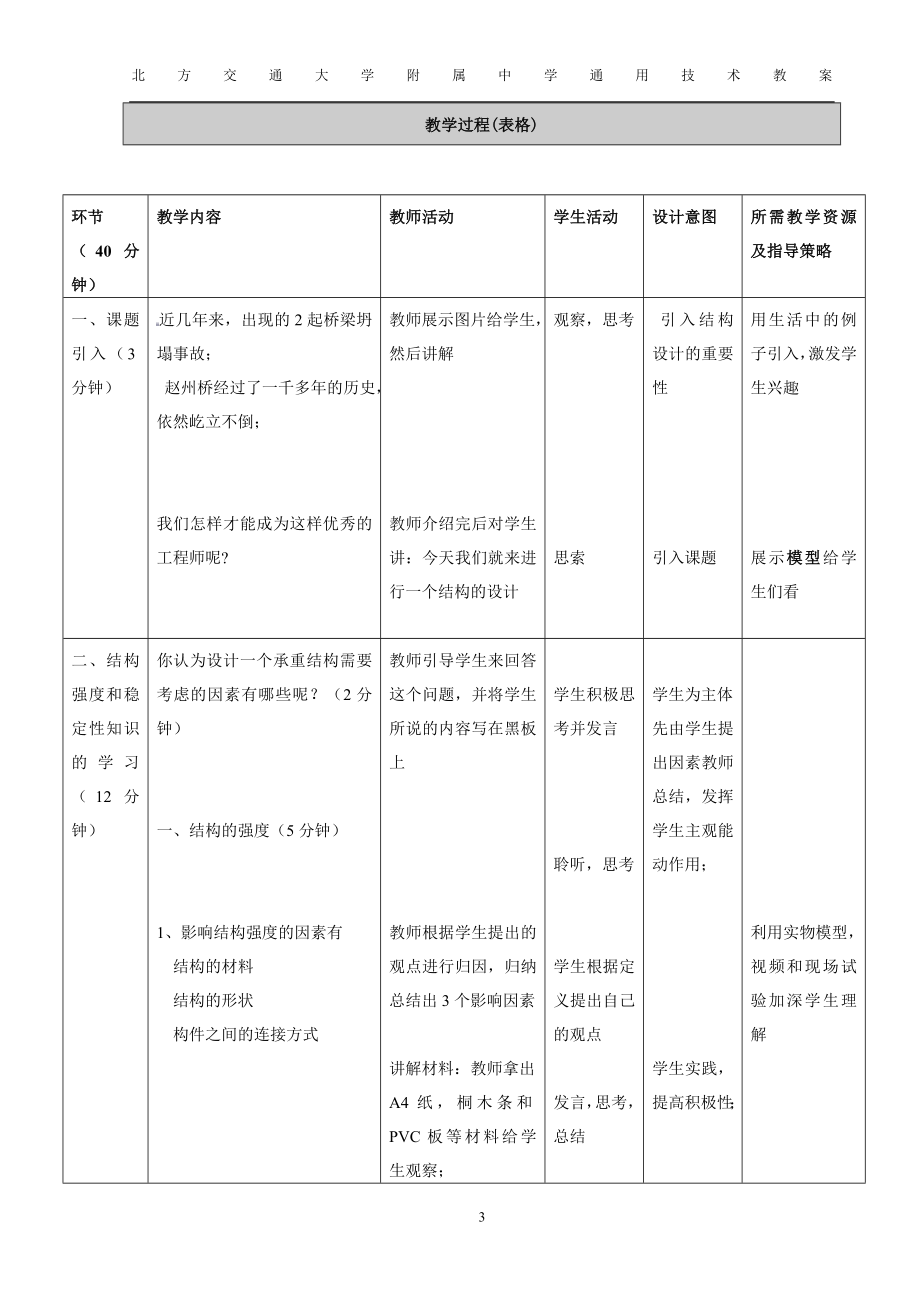 承重结构设计与制作一方案构思教学设计.doc_第3页