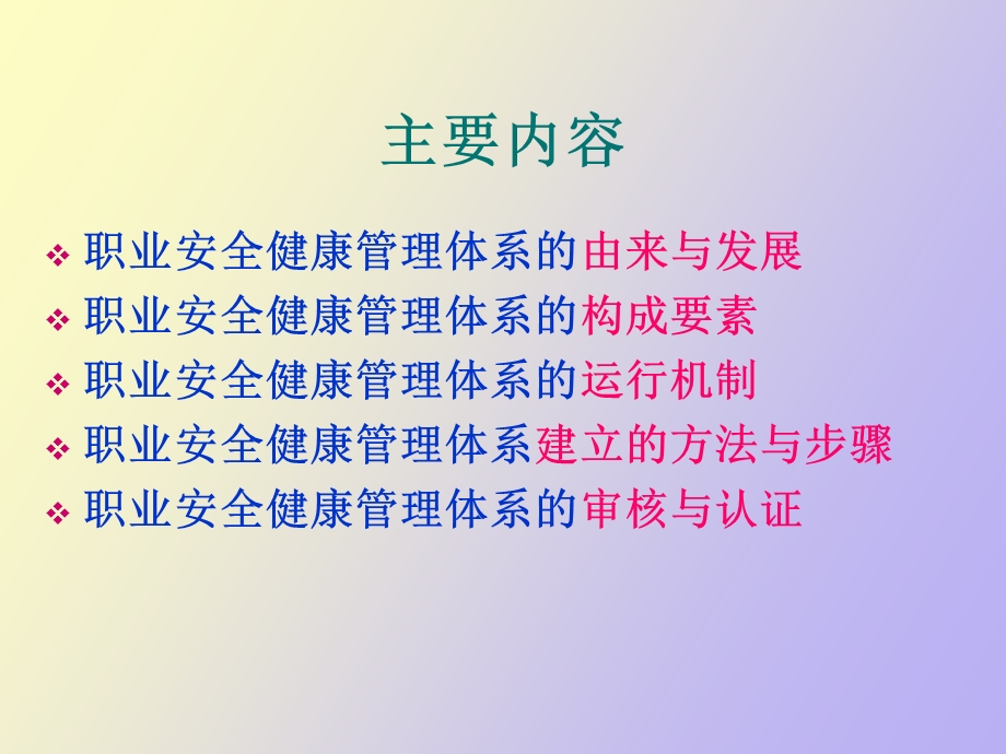 职业安全健康管理体系培训.ppt_第2页