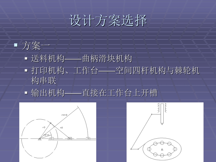 自动打印机机构运动方案设计.ppt_第2页