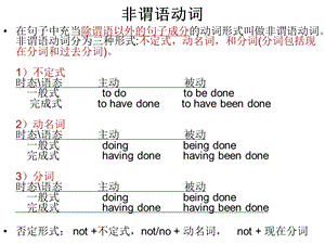 英语语法-非谓语及动词时态.ppt