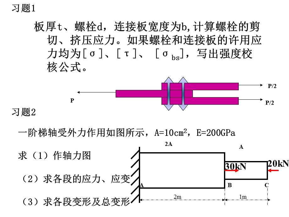 06材料力学讲义第六讲(0405拉压习题课).ppt_第3页