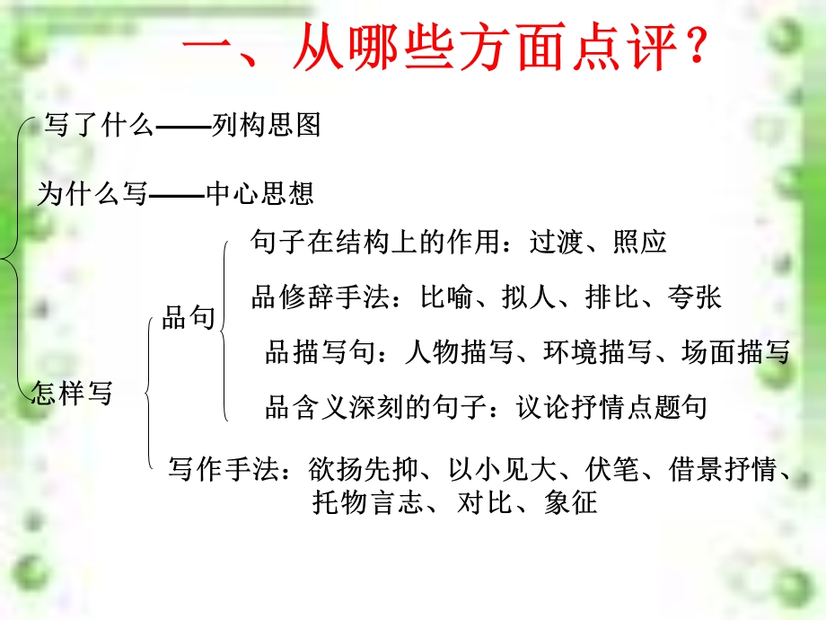 怎样点评叙事散文ppt课件.ppt_第2页