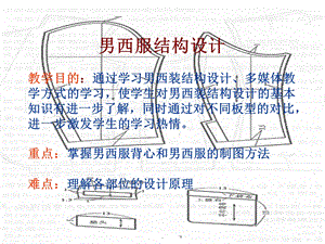 男装结构设计-男西服结构设计.ppt